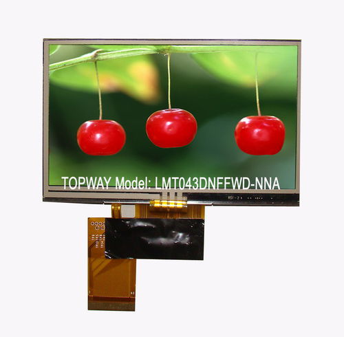 Module d'affichage LCD - LMT043DFFFWD - TOPWAY LCD - couleur / 480 x 272 / industriel