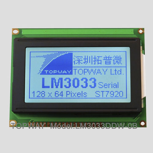 Afficheur à LED - LM3033DDW-0B - TOPWAY LCD - alphanumérique / à matrice de points / graphique