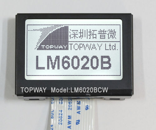 Module d'affichage LCD - LM6020FCW - TOPWAY LCD - graphique / monochrome / à matrice de points