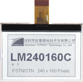 Module d'affichage LCD - LM240160XCW  - TOPWAY LCD - graphique / monochrome / 240 x 160