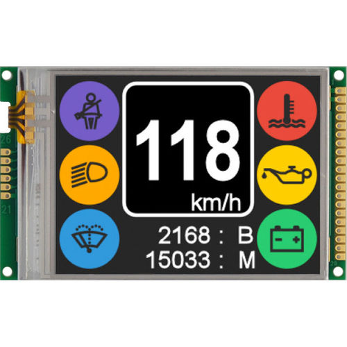 Module d'affichage intelligent - HMT028ATB-C - TOPWAY LCD - TFT LCD / à écran tactile résistif / graphique