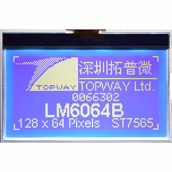Module d'affichage LCD - LM6063XFW - TOPWAY LCD - graphique / monochrome / 128 x 64