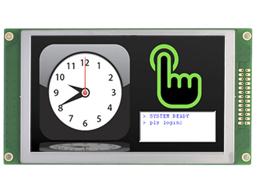 Module d'affichage TFT LCD - LMT050DNCFWU-NGA - TOPWAY LCD - couleur / 800 x 480 / à rétroéclairage LED