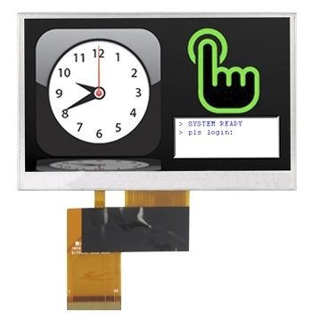 Module d'affichage à LED - TM043NDH02 - TOPWAY LCD - LCD / couleur / 480 x 272