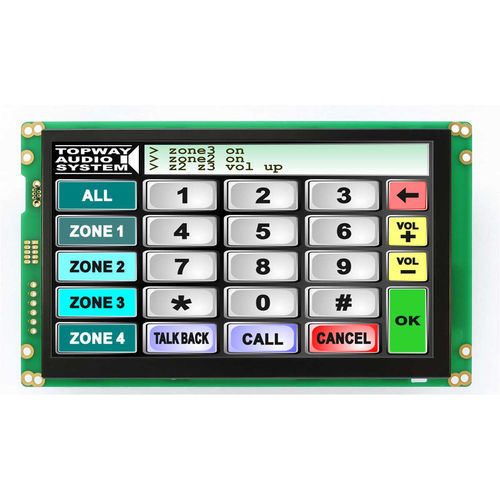 Module d'affichage 7" - HMT070ATA-6 - TOPWAY LCD - TFT / à écran tactile multi-points / couleur