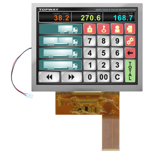 Module d'affichage à LED - TM080TDGP01 - TOPWAY LCD - TFT LCD / LCD/ISTN / tactile