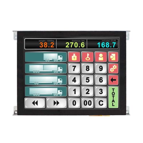 Module d'affichage TFT LCD - LMT080DNEFWU-ABD - TOPWAY LCD - à écran tactile capacitif / couleur / 800 x 600