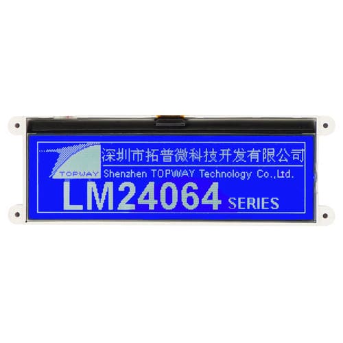 Module d'affichage LCD - LM24064JFW - TOPWAY LCD - graphique / monochrome / à matrice de points