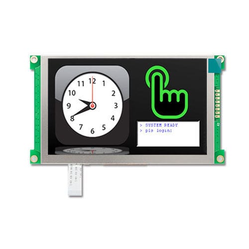 Afficheur TFT LCD - LMT050DNCFWU-NWN - TOPWAY LCD - couleur / 800 x 480 / 5"