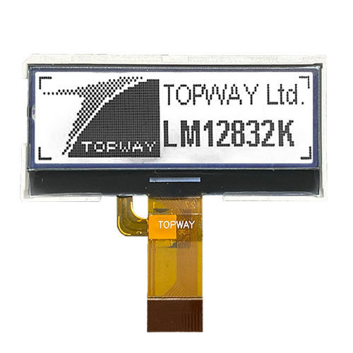 Afficheur graphique - LM12832KCW - TOPWAY LCD - 128 x 32 / industriel / de contrôle