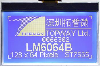 Afficheur à LED - LM6063XFW - TOPWAY LCD - LCD / graphique / monochrome