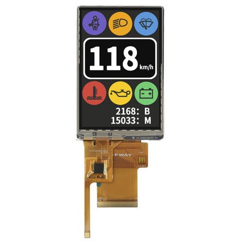 Module d'affichage TFT LCD - LMT035DNJFWD-NND - TOPWAY LCD - à écran tactile capacitif / couleur / 480x320