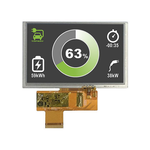 Module d'affichage TFT LCD - LMT050DNCFWU-NNA - TOPWAY LCD - à écran tactile résistif / couleur / 800 x 480
