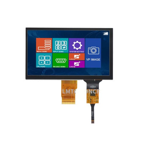 Module d'affichage tactile - LMT070DNCFWD-NND-2 - TOPWAY LCD - à écran tactile capacitif / couleur / 800 x 480