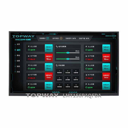 Module d'affichage TFT LCD - LMT156PAQFDA - TOPWAY LCD - couleur / 1920 x 1080 / Full HD
