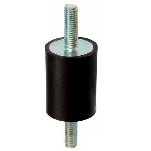 Support antivibratoire cylindrique - 35-24 series - Emile Maurin Eléments Standard Mécaniques - en élastomère / en inox / type A