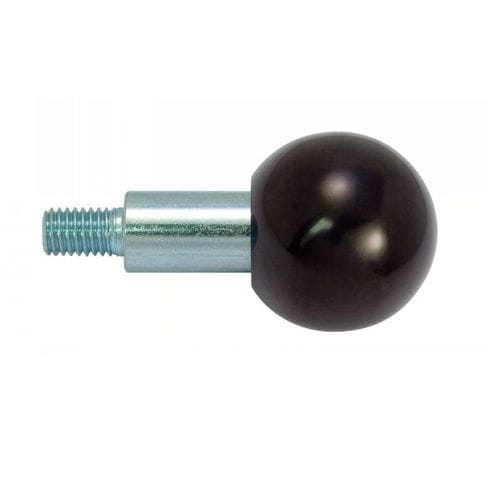 Poignée en acier zingué - 11-12 - Emile Maurin Eléments Standard Mécaniques - en Bakelite® / cylindrique / fixe