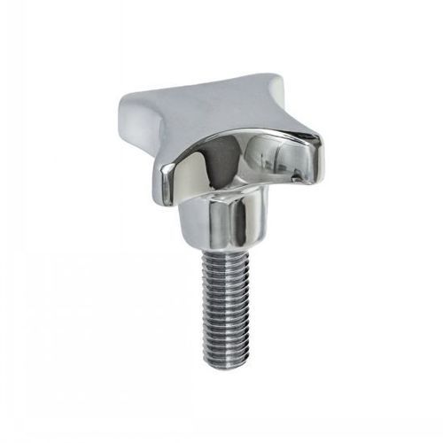 Bouton fileté - 15-93 series - Emile Maurin Eléments Standard Mécaniques - croisillon / en inox / en acier inoxydable poli