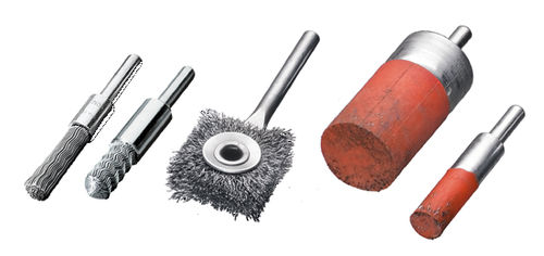 Brosse pinceau - STH, STA, ROF series - Lessmann - de nettoyage / d'ébavurage / métallique