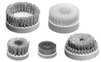 Brosse circulaire - Lessmann - disque / de nettoyage / d'ébavurage