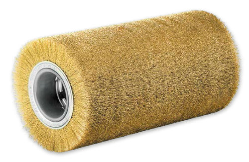 Brosse cylindrique - STH, STL series - Lessmann - pour convoyage / de nettoyage / d'ébavurage
