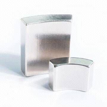 Aimant permanent en NdFeB - Magengine GmbH - en forme de segment / pour moteur / pour capteur