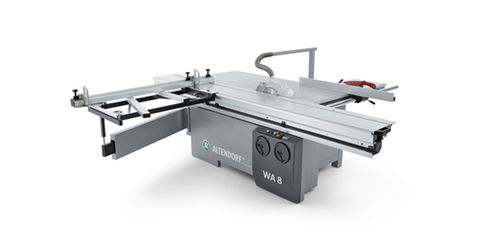 Scie à format - max. 3200 mm | WA 8 T - Altendorf - avec réglage manuel de la hauteur de la lame