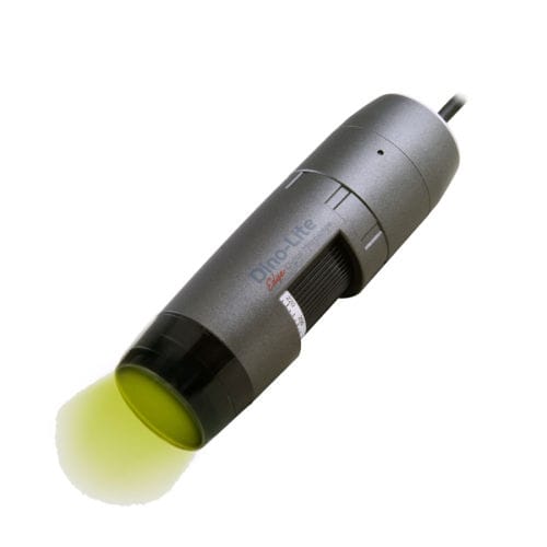 Microscope avec éclairage spécial - AM4115T-GRFBY - Dino-Lite Europe/IDCP BV - opto-numérique / pour la recherche / d'inspection