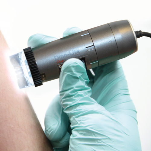 Microscope infrarouge - DermaScope® MEDL4DW - Dino-Lite Europe/IDCP BV - pour analyse / pour la dermatologie / polarisé