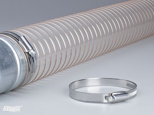 Collier de serrage à vis sans fin - FLEXADUX® - SCHAUENBURG Ruhrkunststoff GmbH - en acier galvanisé