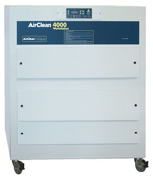 Sorbonne de laboratoire - max. 48 x 30 x 57" | AC FB - AirClean Systems - mobile