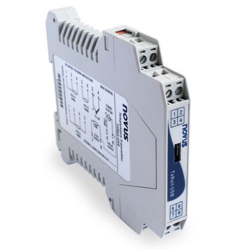 Transmetteur de température sur rail DIN - TxRail - Novus Automation - thermocouple / Pt100 / Pt1000