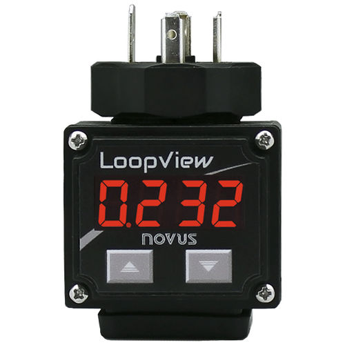 Indicateur de température - LoopView - Novus Automation - boucle de courant / de débit / de pression