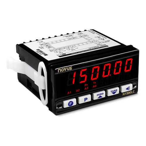 Indicateur de pesage numérique - N1500-LC - Novus Automation - encastrable / IP65 / IP20