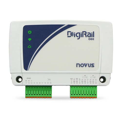 Système d’entrées/sorties numérique - DigiRail OEE - Novus Automation - analogique / Ethernet / Modbus RTU