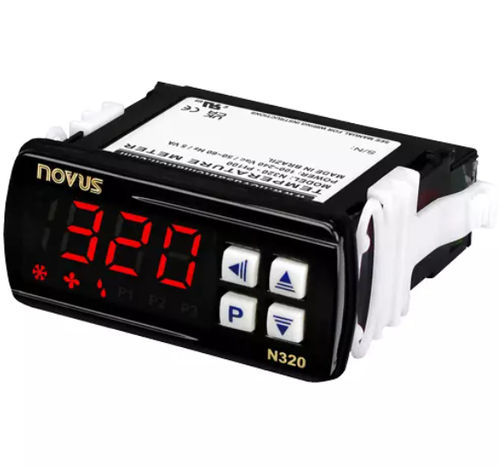 Indicateur de température - N320 - Novus Automation - à LED / pour montage sur panneau