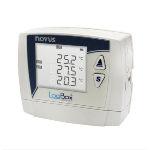 Data logger de température - LogBox BLE - Novus Automation - de tension / de courant / USB