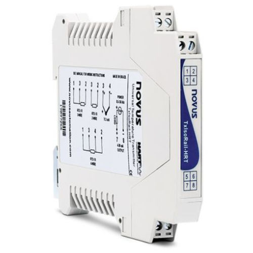 Transmetteur de température sur rail DIN - TxIsoRail - Novus Automation - thermocouple type S / thermocouple type K / Pt100