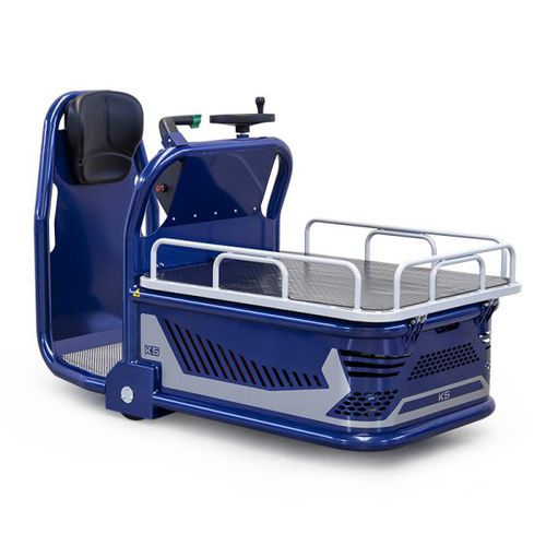 Chariot préparateur de commandes électrique - K5 - ZALLYS - horizontal / à petite hauteur / pour entrepôt