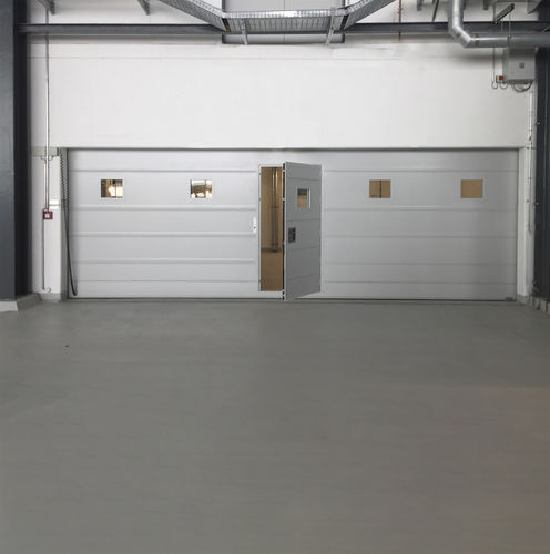 Portail sectionnel - TITAN 26 - Jansen Tore GmbH & Co.KG - vertical / pour protection incendie / en acier