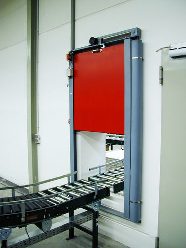 Porte coupe-feu - Jansen Tore GmbH & Co.KG - à guillotine / pour système de convoyage / automatique