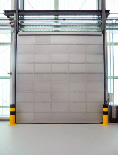 Portail insonorisé - 39-42 DB - Jansen Tore GmbH & Co.KG - sectionnel / vertical / industriel