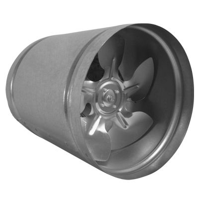Ventilateur gainable - WB - Dospel - axial / en acier