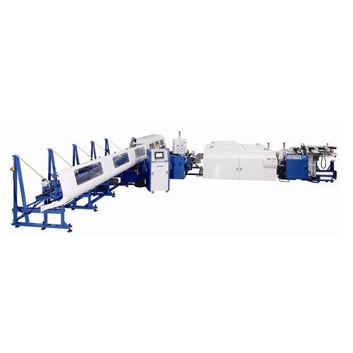 Ligne de découpe à lame rotative - SA-78NCE - SOCO Machinery - pour acier / de tubes / de barres