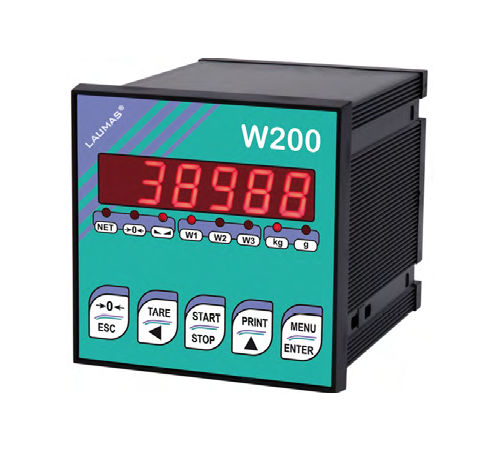 Indicateur de pesage affichage à LED - W200 series - LAUMAS Elettronica - encastrable / IP54 / multifonction