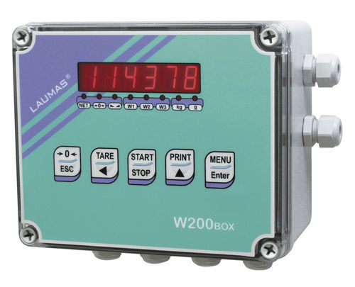 Indicateur de pesage numérique - W200BOX - LAUMAS Elettronica - affichage à LED / mural / multifonction