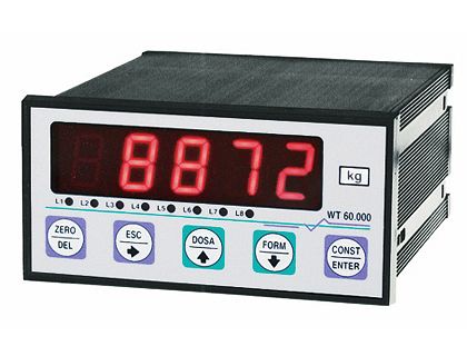 Indicateur de pesage numérique - WT60  - LAUMAS Elettronica - affichage à LED / encastrable / IP54