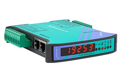 Indicateur/transmetteur de pesage affichage à LED - TLB SERCOS III - LAUMAS Elettronica - sur rail DIN
