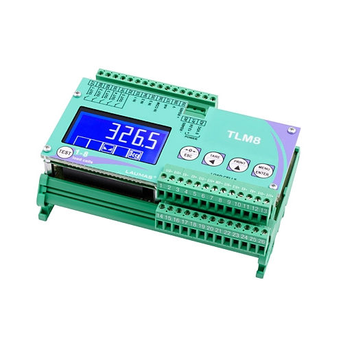 Indicateur/transmetteur de pesage numérique - TLM8 - LAUMAS Elettronica - sur rail DIN / IP67