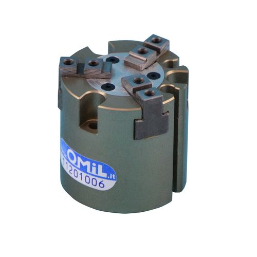 Pince de préhension pneumatique - GPS 3 - OMIL - concentrique / à 3 mâchoires / auto-centreuse